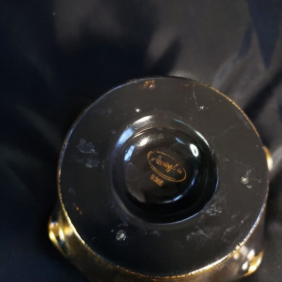 Vintage Stangl Pottery Antique Gold 22k Candlestick Holder  MCM Vintage - Picture 4 of 8